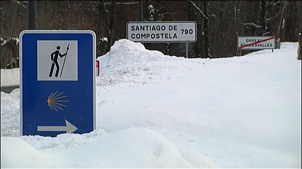 El Camino de Santiago en invierno